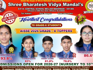 GRADE – X, Annual 100% Result